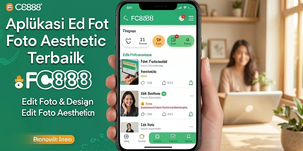 Tampilan antarmuka aplikasi FC888 yang menarik dan penuh fitur.